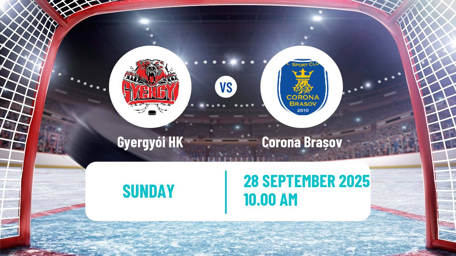 Hockey Romanian Campionatul National Hockey Gyergyói - Corona Brașov