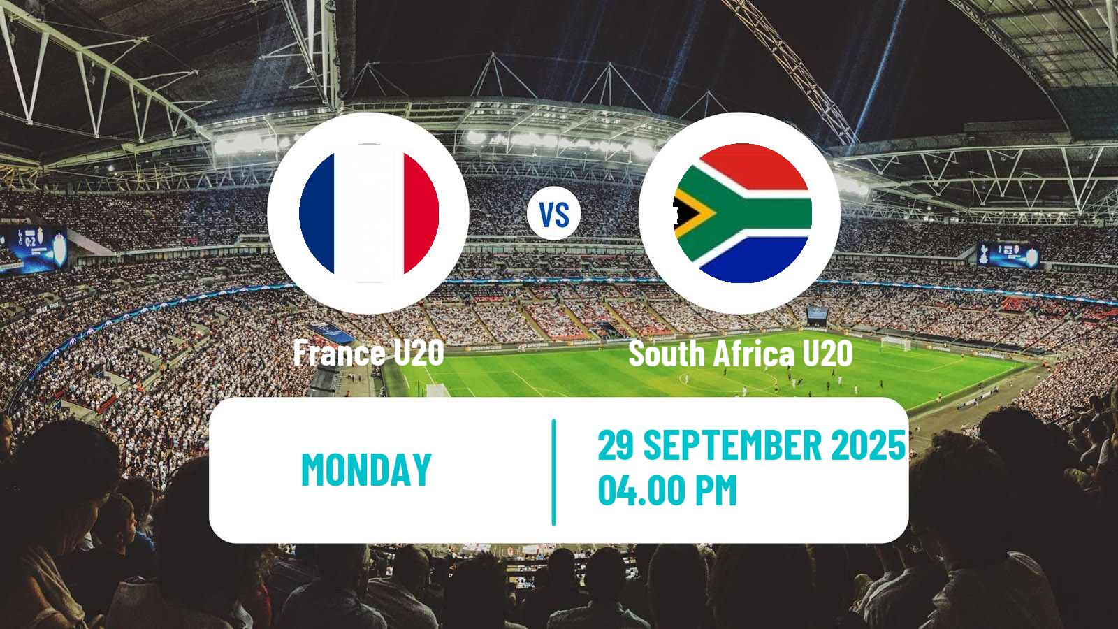 Soccer FIFA World Cup U20 France U20 - South Africa U20