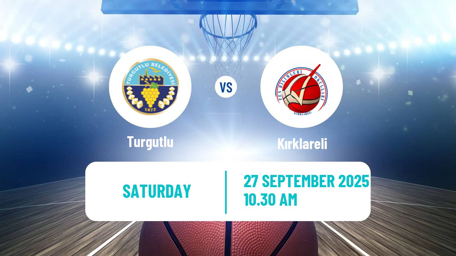 Basketball Turkish TKBL Women Turgutlu - Kırklareli
