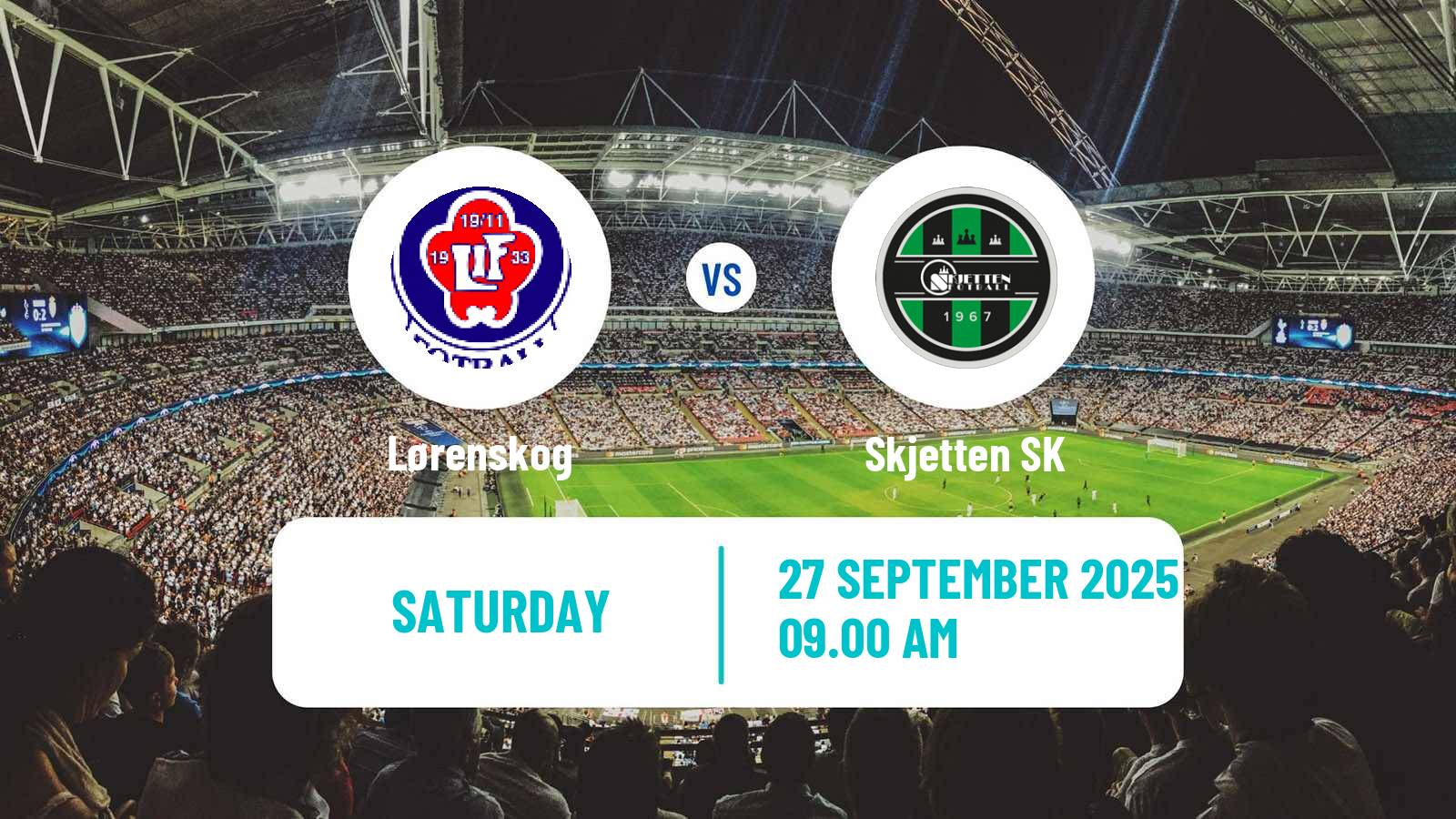 Soccer Norwegian Division 3 - Group 3 Lørenskog - Skjetten