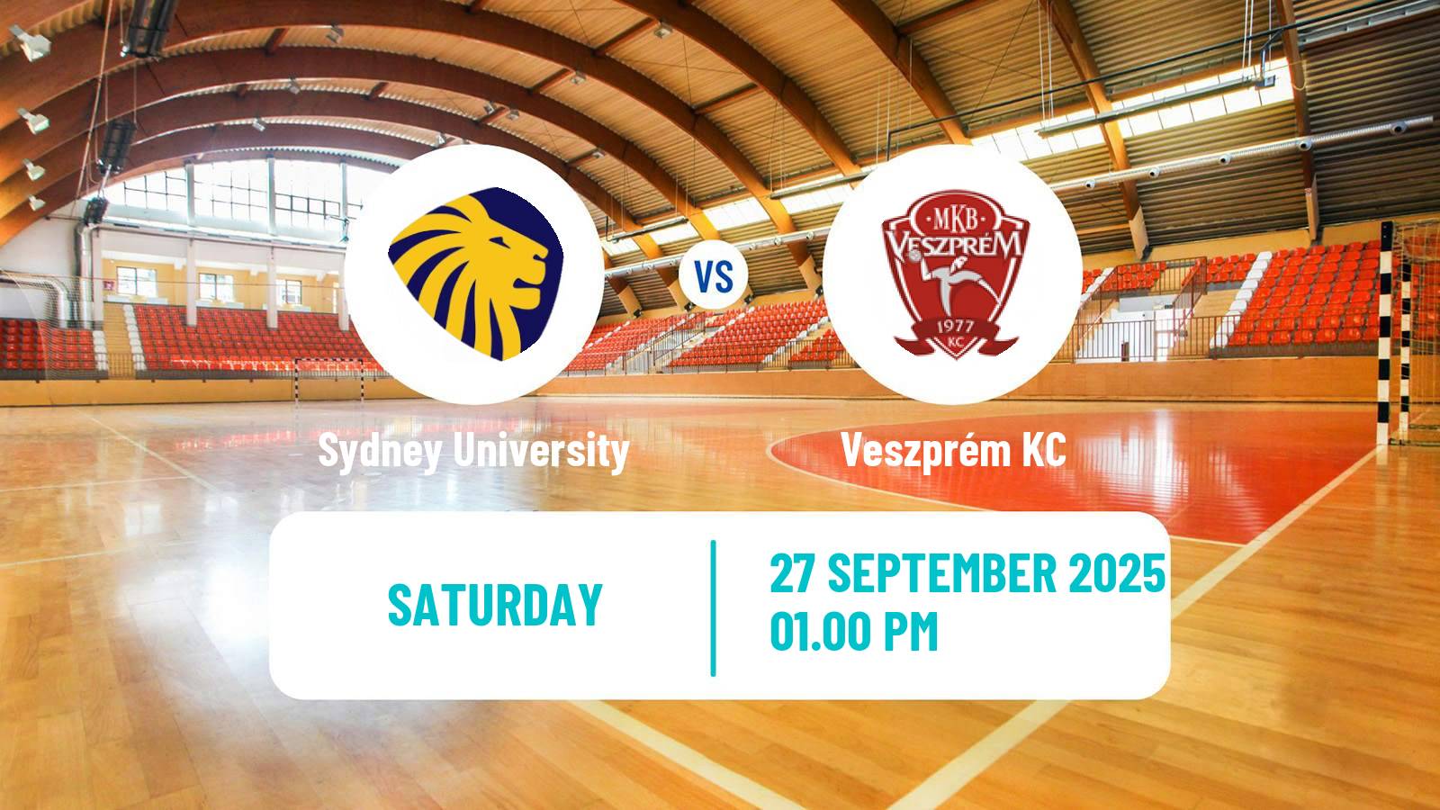 Handball Super Globe Sydney University - Veszprém
