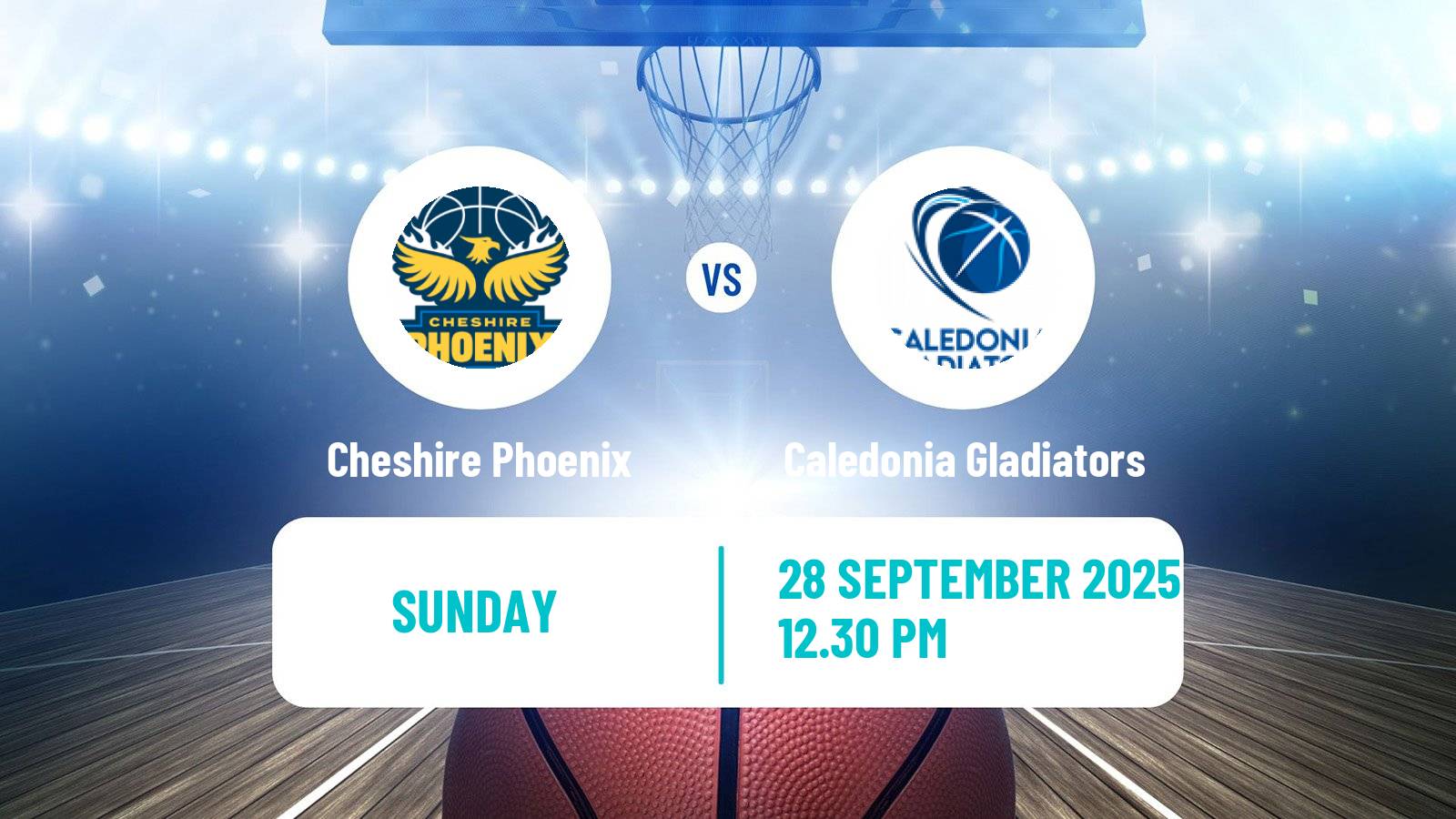 Basketball British Basketball League Cheshire Phoenix - Caledonia Gladiators