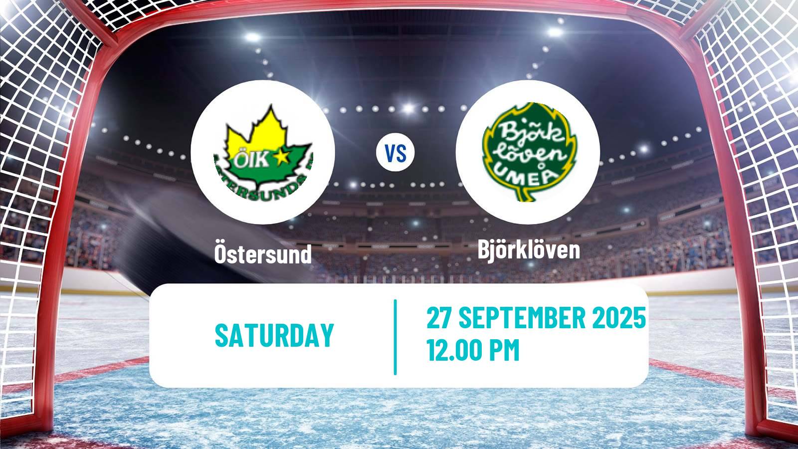 Hockey Swedish Hockey Allsvenskan Östersund - Björklöven