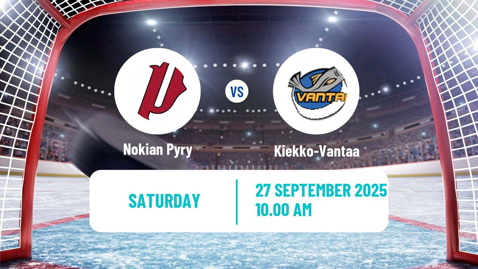 Hockey Finnish Mestis Nokian Pyry - Kiekko-Vantaa