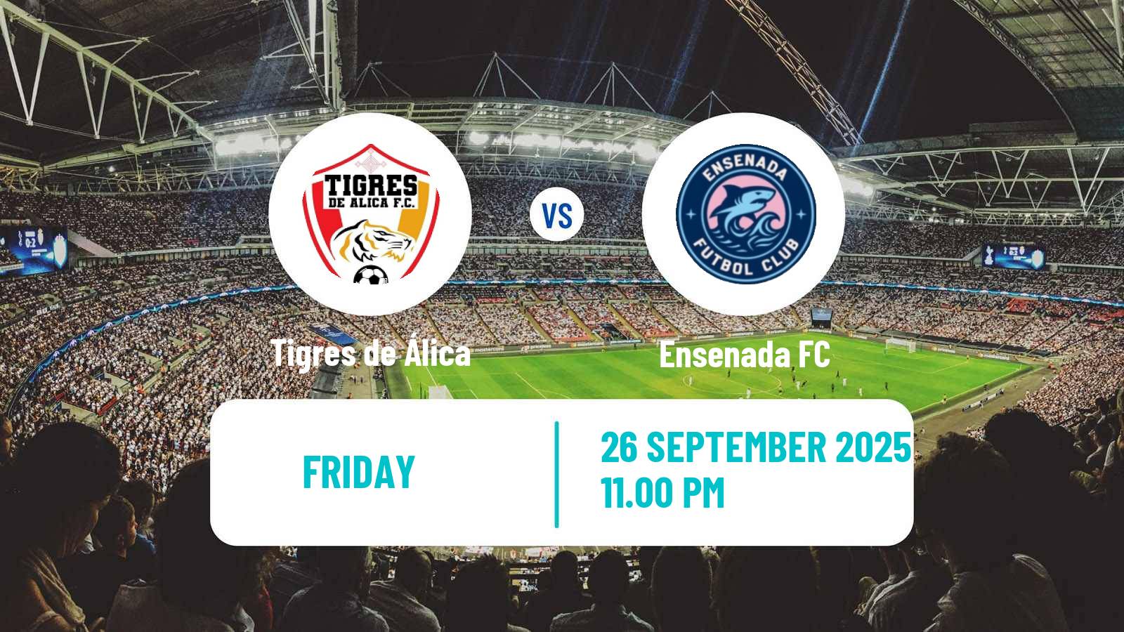 Soccer Mexican Liga Premier Serie A Tigres de Álica - Ensenada