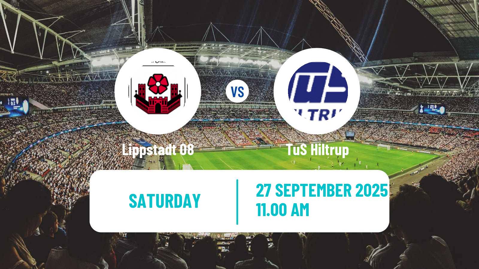 Soccer German Oberliga Westfalen Lippstadt 08 - Hiltrup