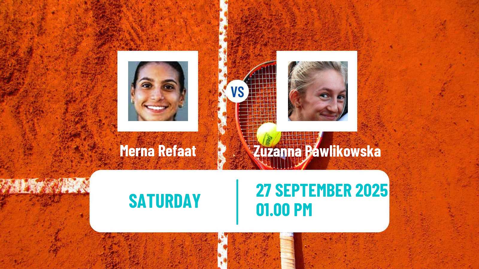 Tennis ITF W35 Berkeley Ca Women Merna Refaat - Zuzanna Pawlikowska