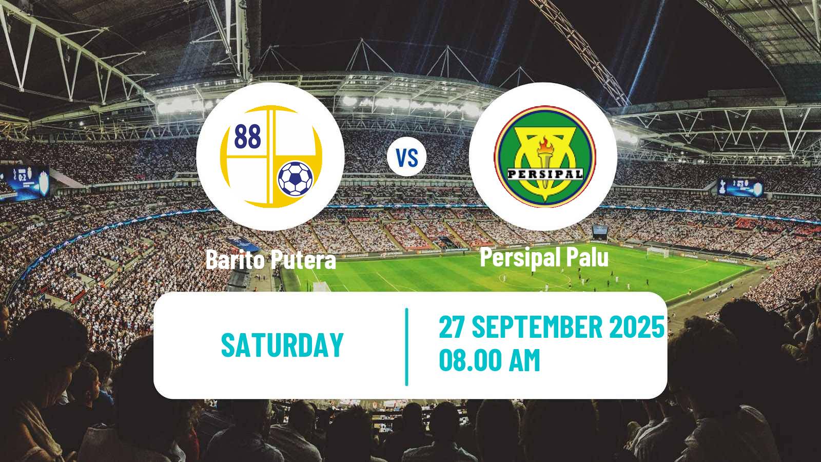 Soccer Indonesian Liga 2 Barito Putera - Persipal Palu