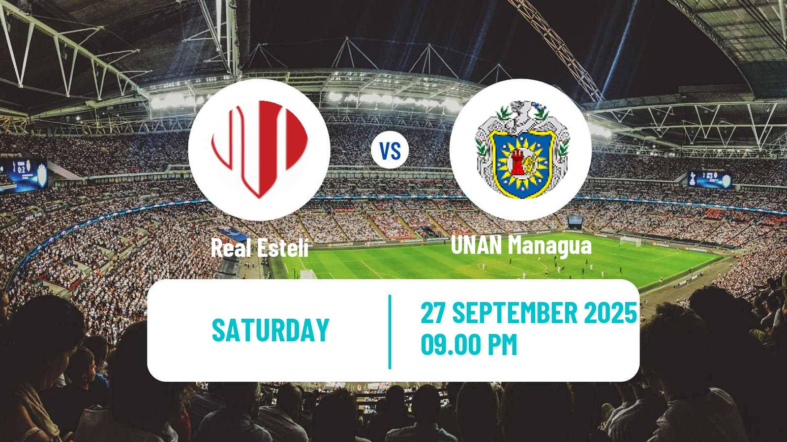 Soccer Nicaraguan Liga Primera Real Estelí - UNAN Managua