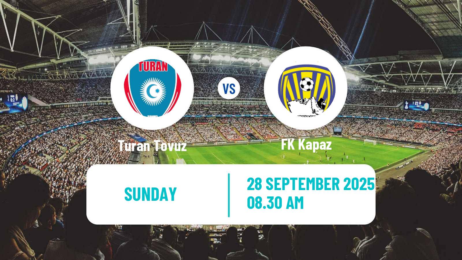 Soccer Azerbaijan Premier League Turan Tovuz - Kapaz