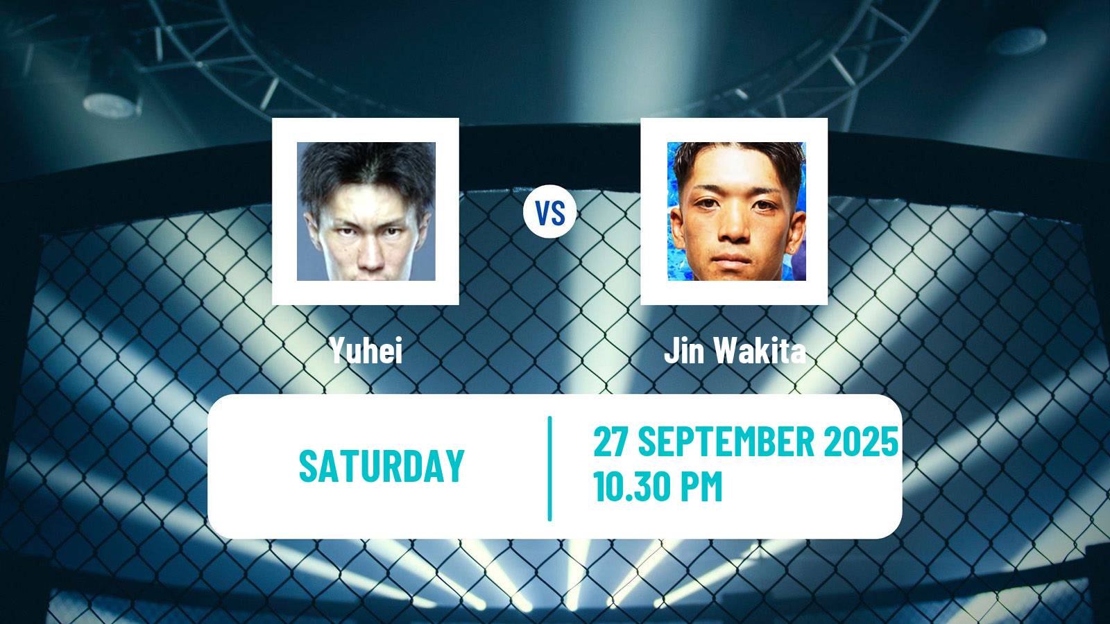 MMA Featherweight Rizin Men Yuhei - Jin Wakita