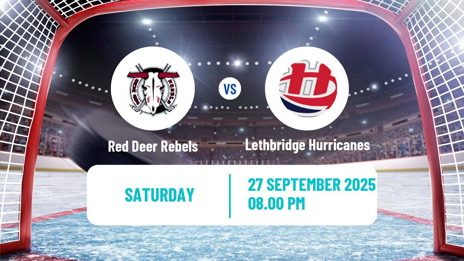 Hockey WHL Red Deer Rebels - Lethbridge Hurricanes