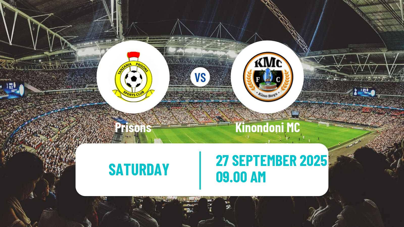 Soccer Tanzanian Premier League Prisons - Kinondoni MC