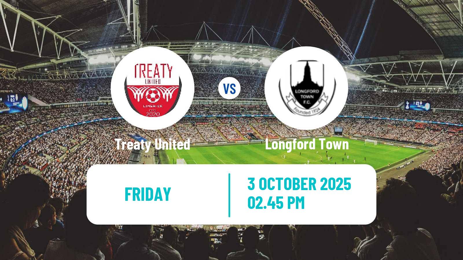 Soccer Irish Division 1 Treaty United - Longford Town