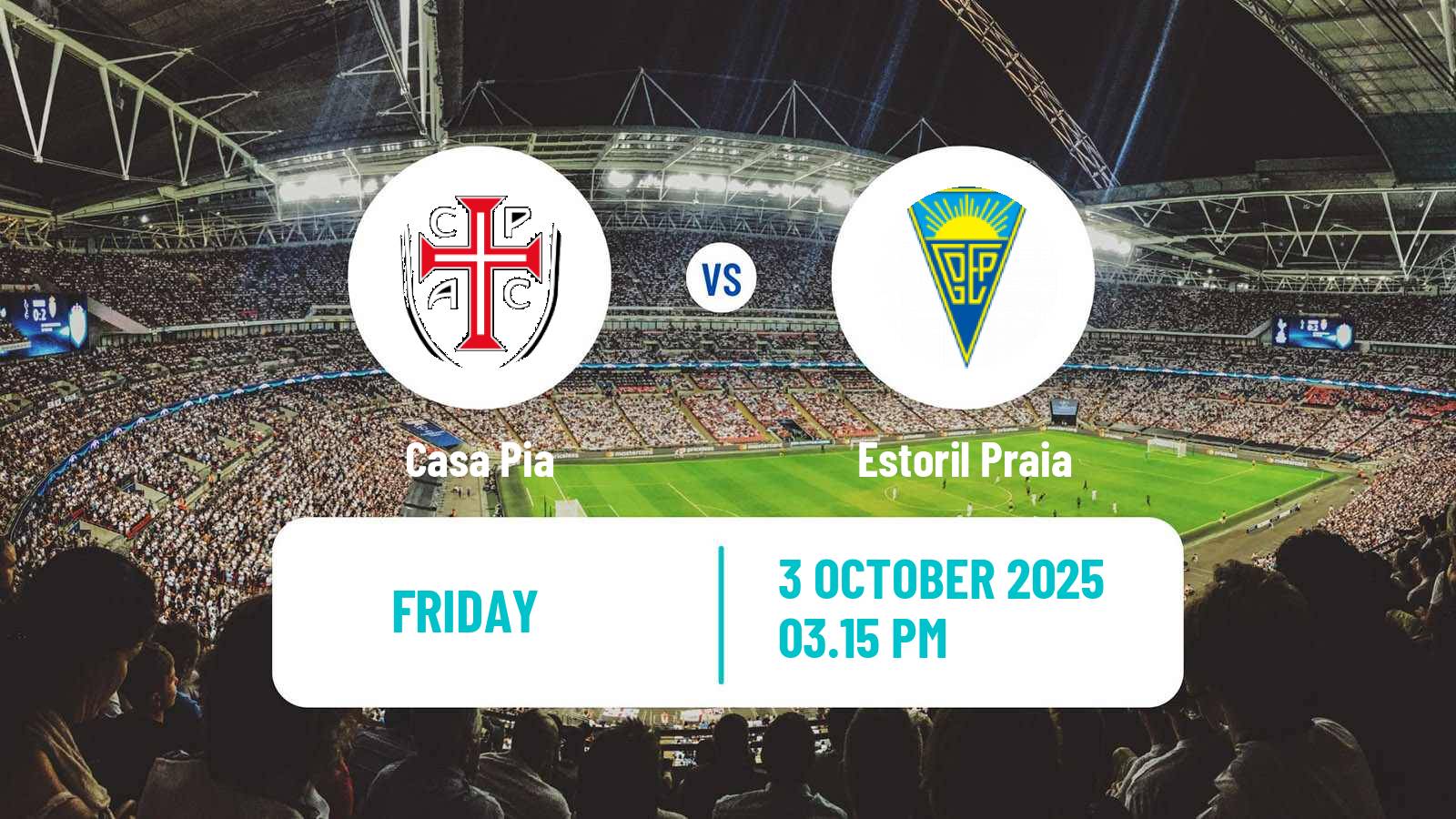 Soccer Liga Portugal Casa Pia - Estoril Praia