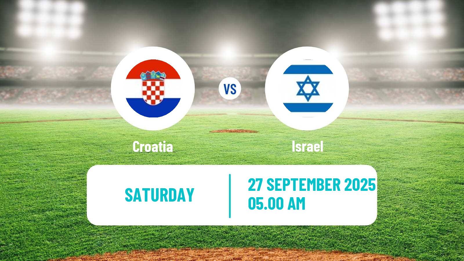 Baseball European Championship Baseball Croatia - Israel