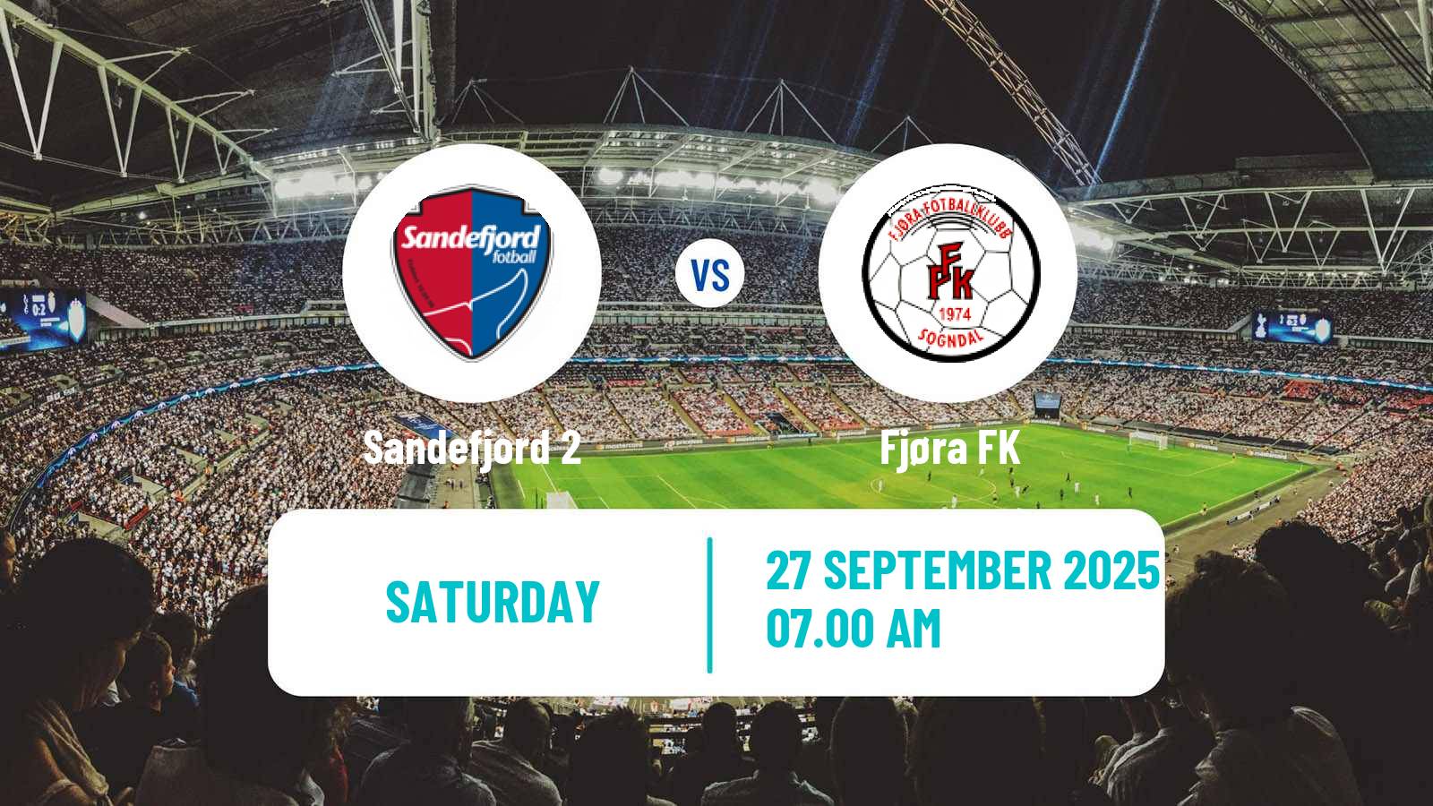 Soccer Norwegian Division 3 - Group 4 Sandefjord 2 - Fjøra