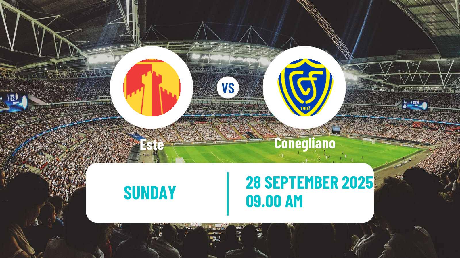 Soccer Italian Serie D - Group C Este - Conegliano