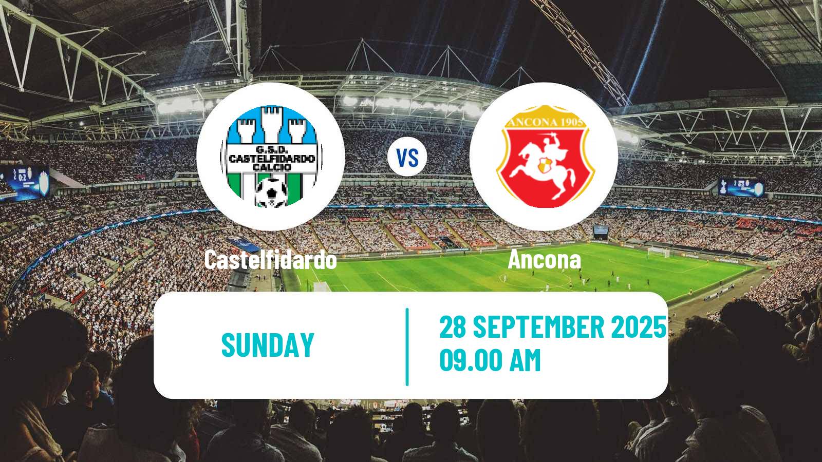 Soccer Italian Serie D - Group F Castelfidardo - Ancona