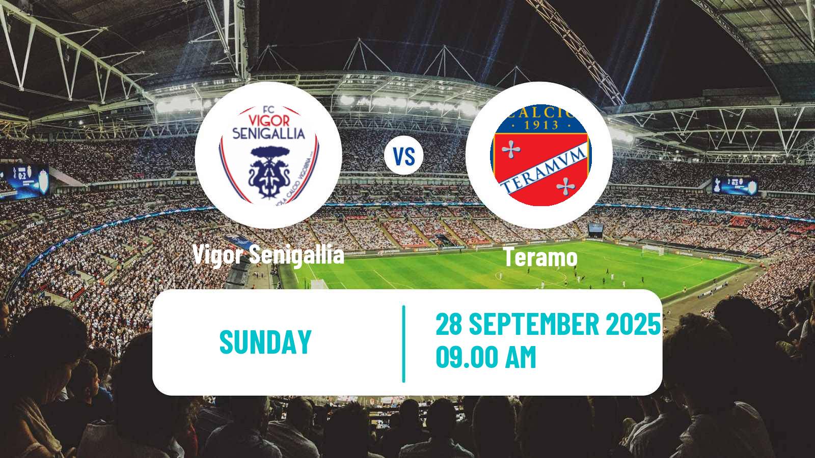 Soccer Italian Serie D - Group F Vigor Senigallia - Teramo