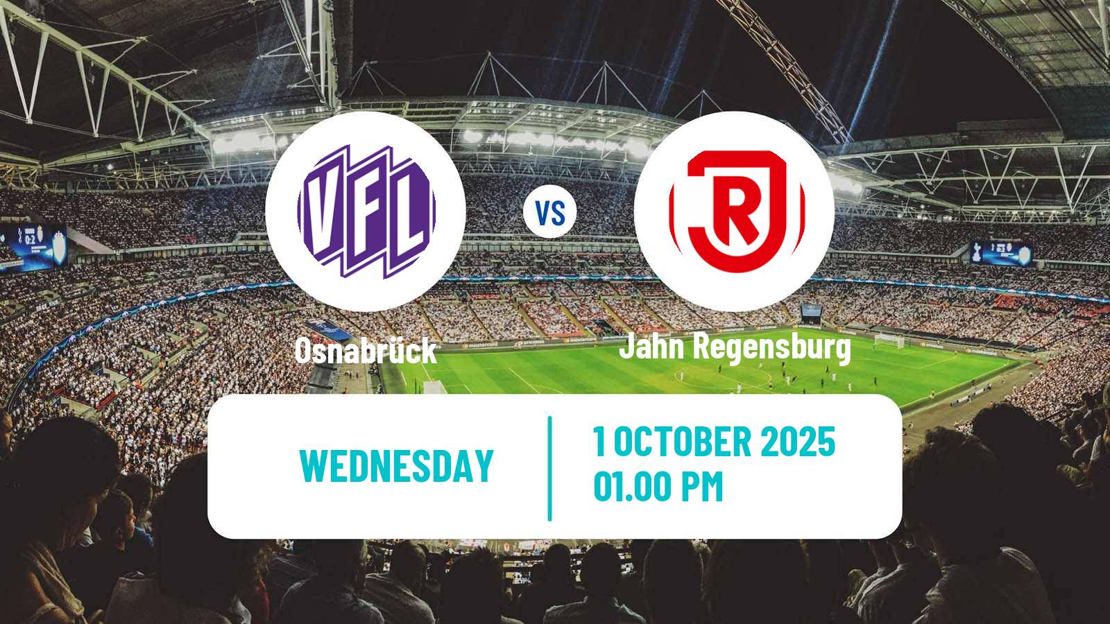 Soccer German 3 Bundesliga Osnabrück - Jahn Regensburg