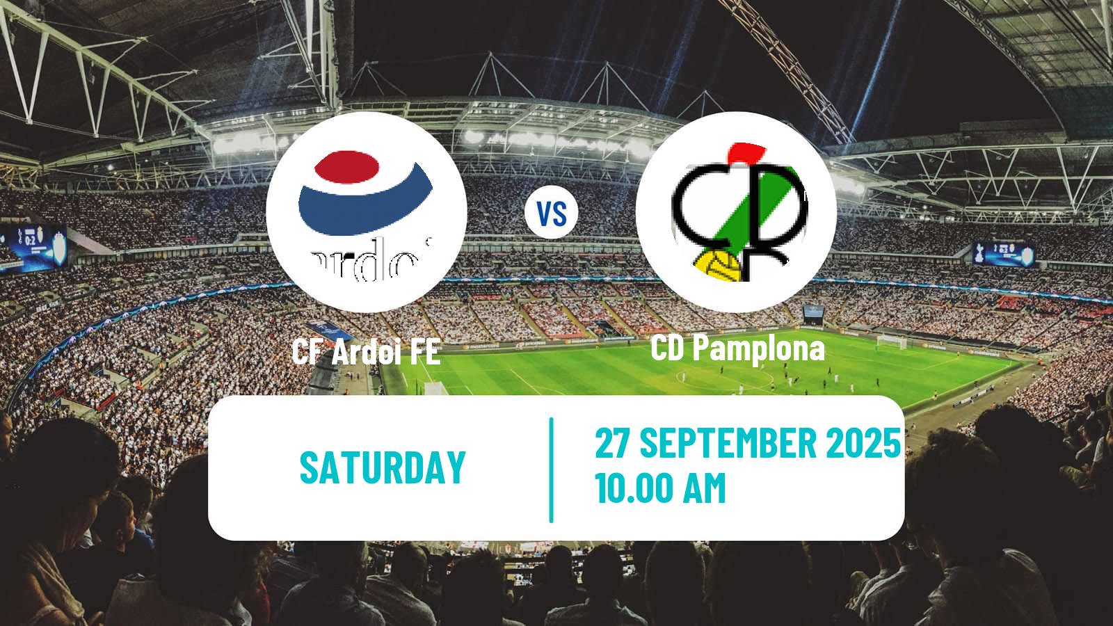 Soccer Spanish Tercera RFEF - Group 15 Ardoi - Pamplona