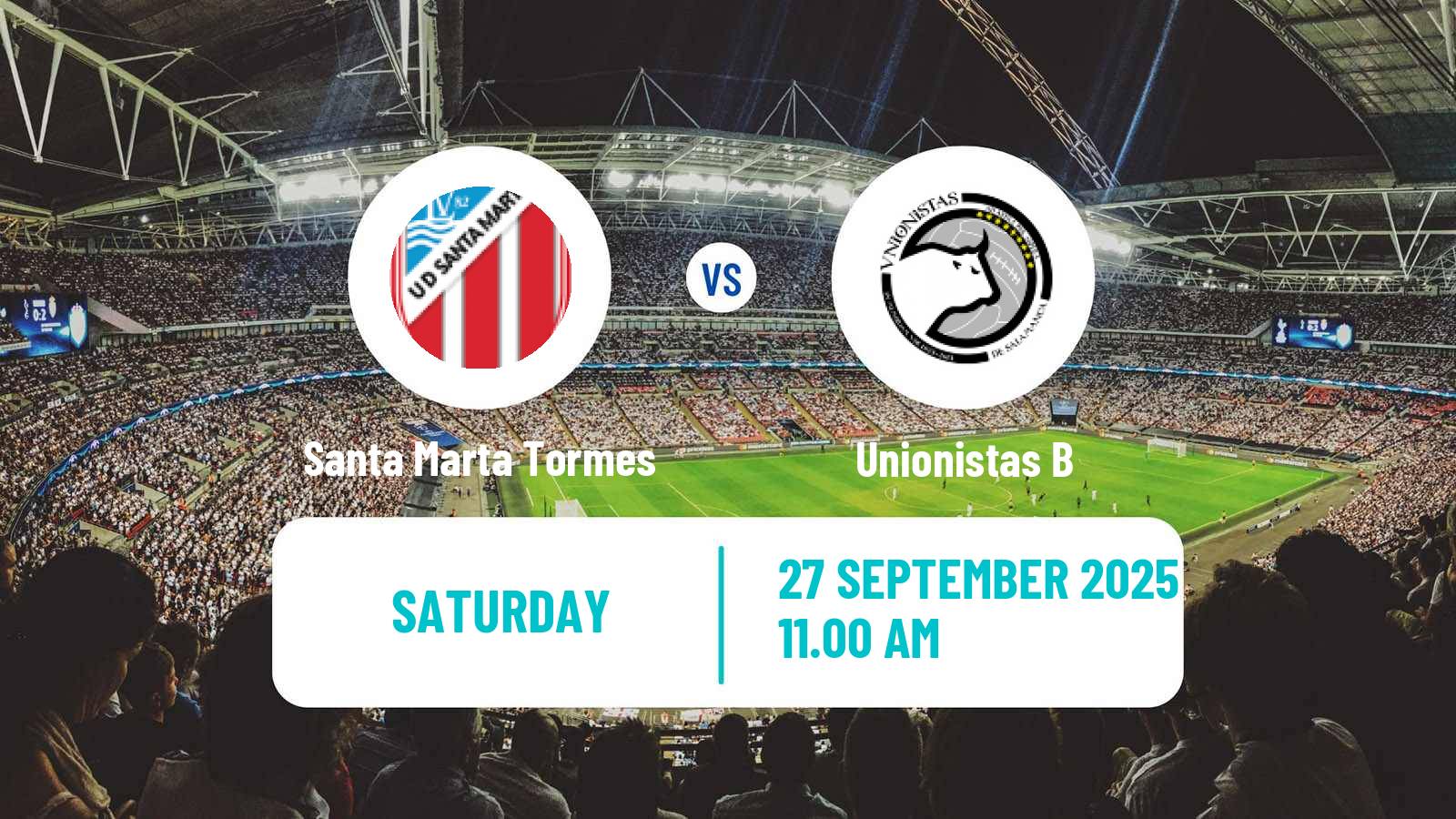 Soccer Spanish Tercera RFEF - Group 8 Santa Marta Tormes - Unionistas B