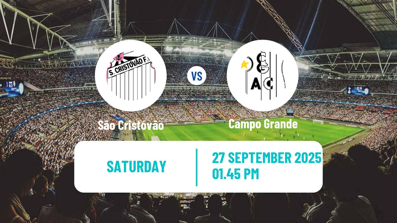 Soccer Brazilian Carioca B1 São Cristóvão - Campo Grande