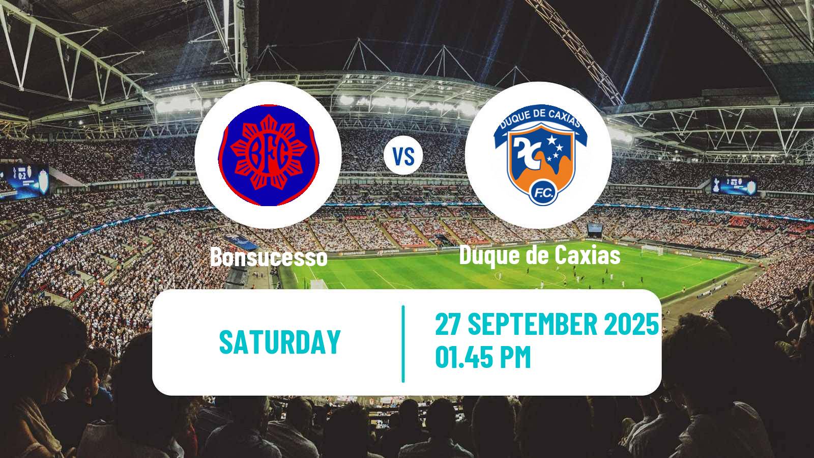 Soccer Brazilian Carioca B1 Bonsucesso - Duque de Caxias