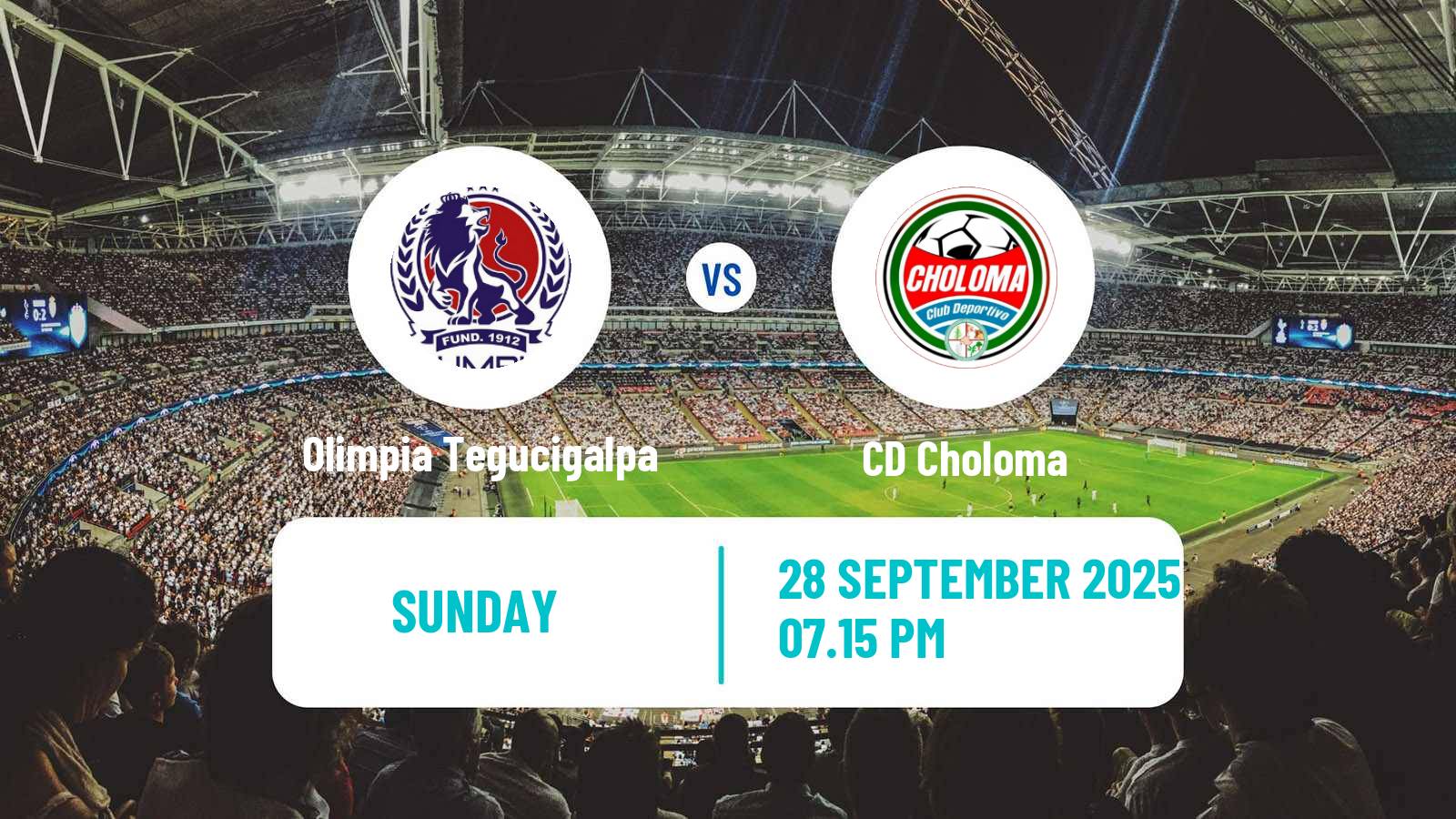 Soccer Honduras Liga Nacional Olimpia Tegucigalpa - Choloma