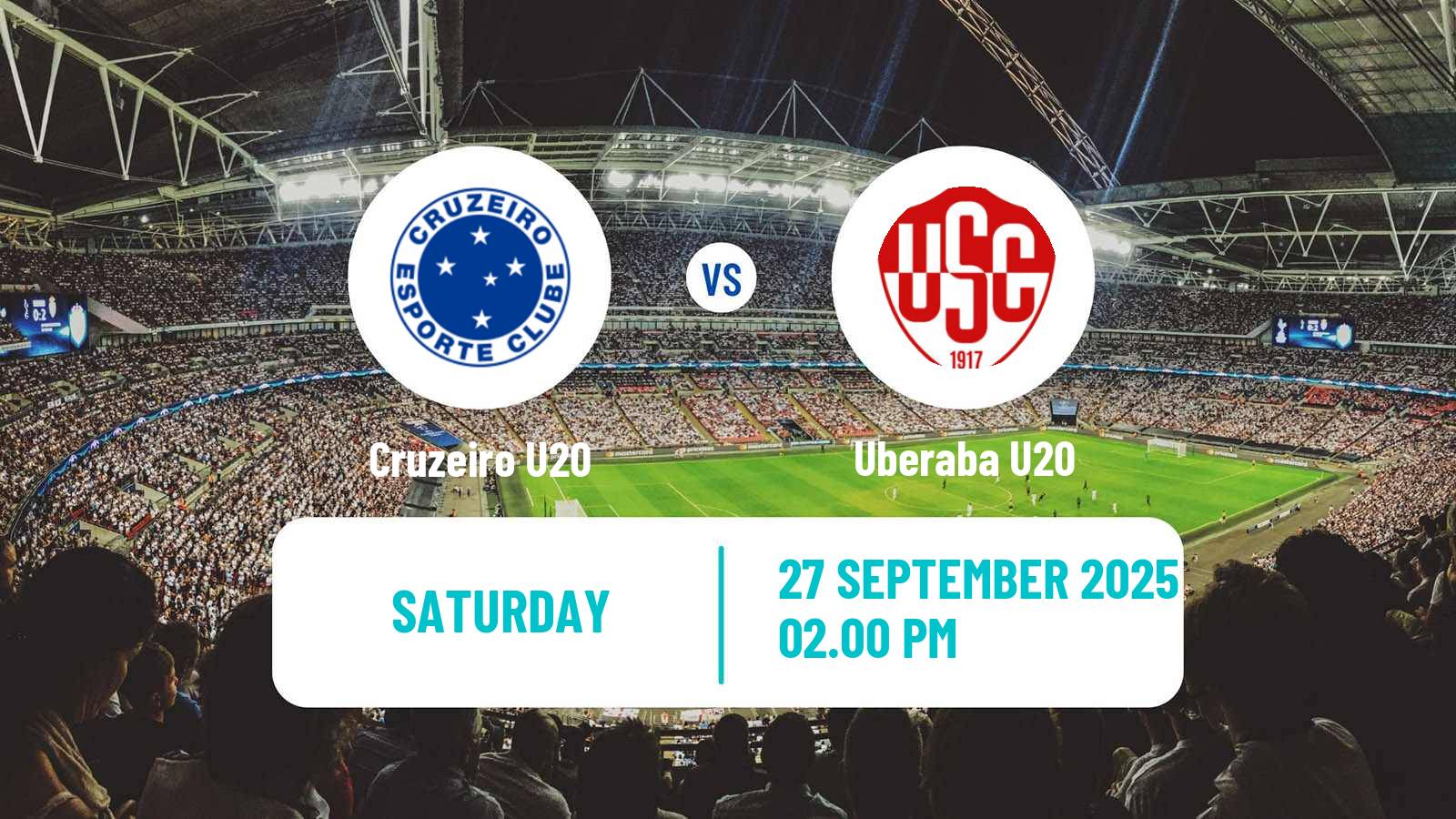 Soccer Brazilian Mineiro U20 Cruzeiro U20 - Uberaba U20