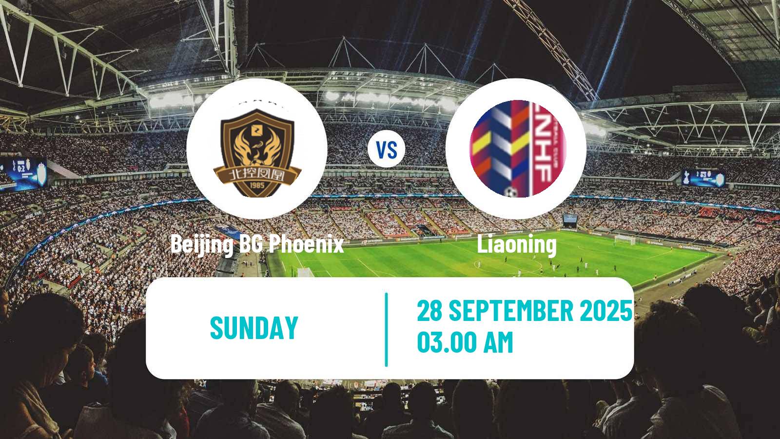 Soccer Chinese Super League Women Beijing BG Phoenix - Liaoning