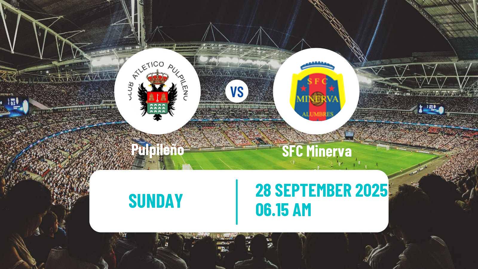 Soccer Spanish Tercera RFEF - Group 13 Pulpileño - Minerva