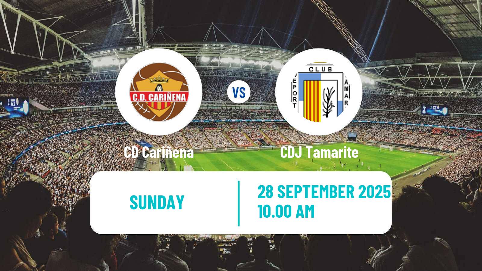 Soccer Spanish Tercera RFEF - Group 17 Cariñena - Tamarite