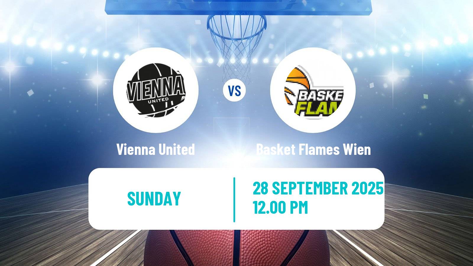 Basketball Austrian Basketball Superliga Women Vienna United - Basket Flames Wien