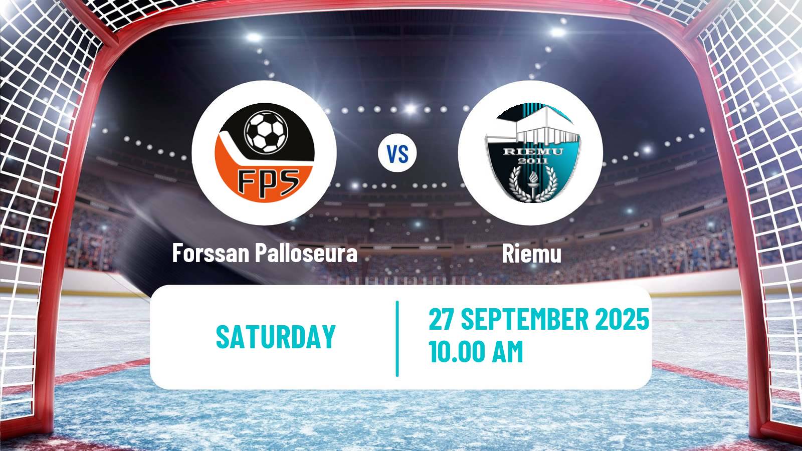 Hockey Finnish Suomi-sarja Forssan Palloseura - Riemu