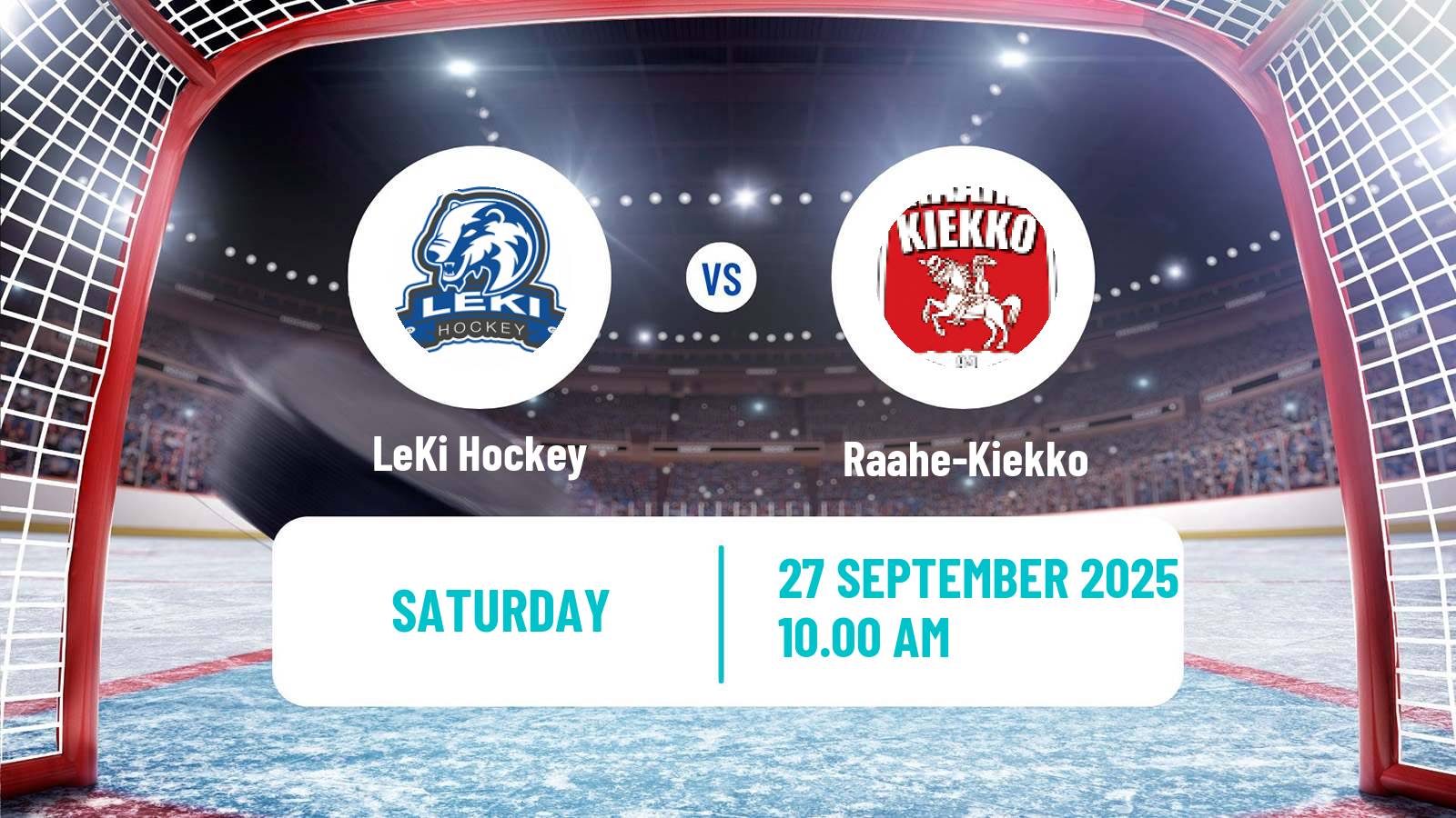 Hockey Finnish Suomi-sarja LeKi - Raahe-Kiekko