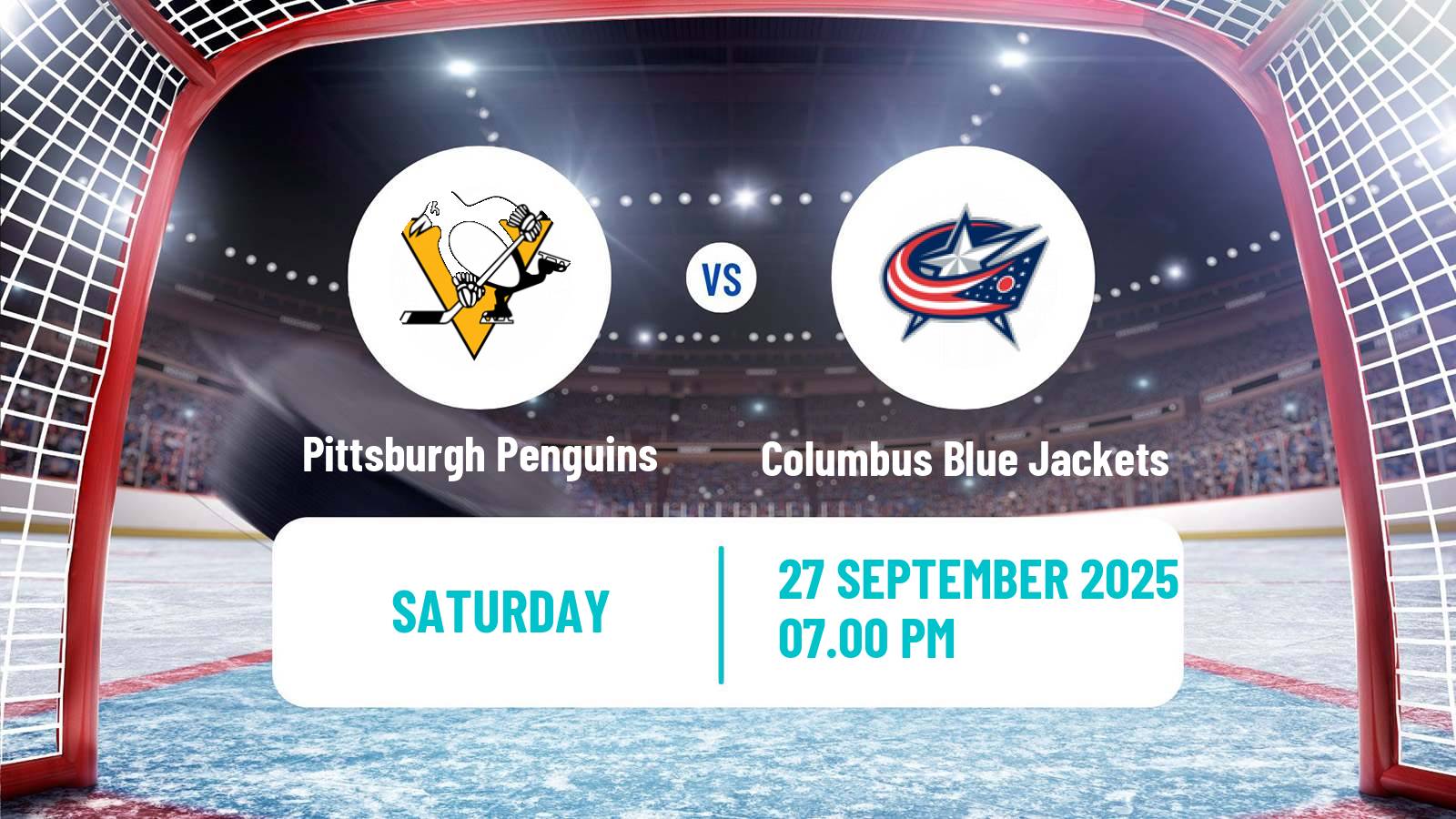 Hockey NHL Pittsburgh Penguins - Columbus Blue Jackets