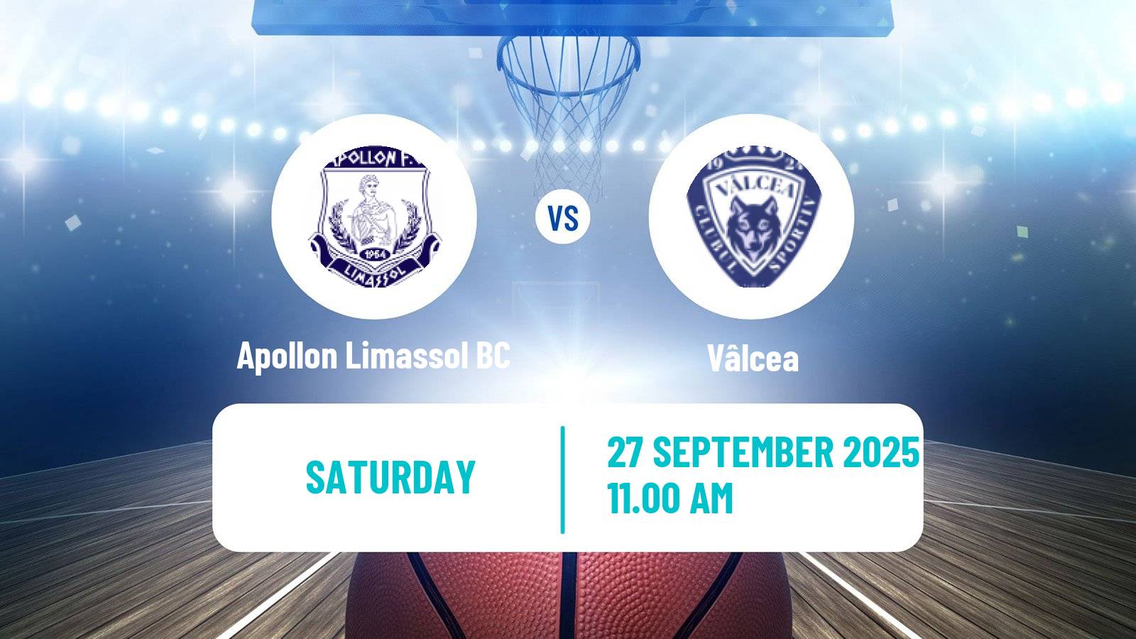 Basketball Club Friendly Basketball Apollon Limassol BC - Vâlcea