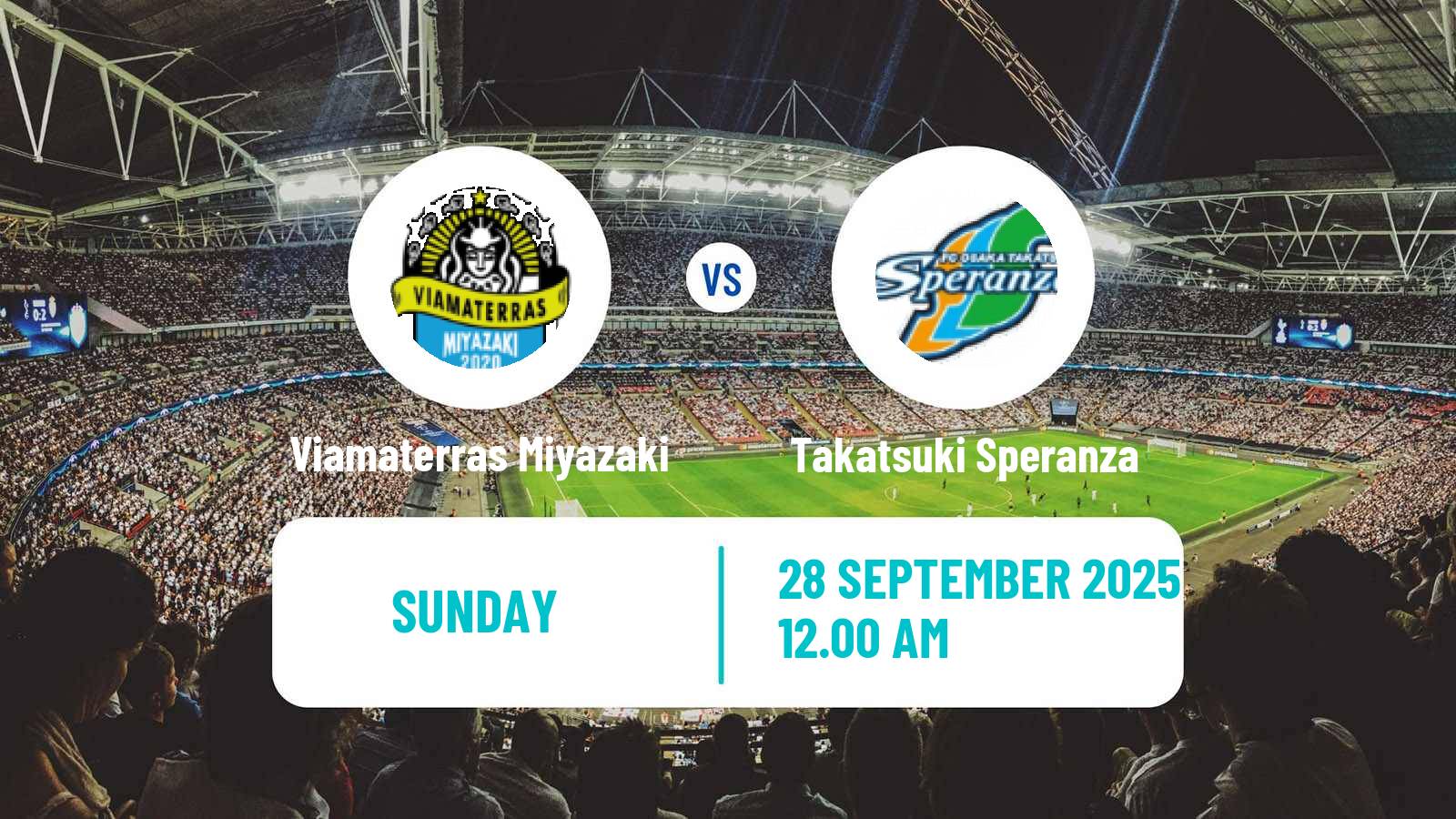 Soccer Japan Nadeshiko League Women Viamaterras Miyazaki - Takatsuki Speranza