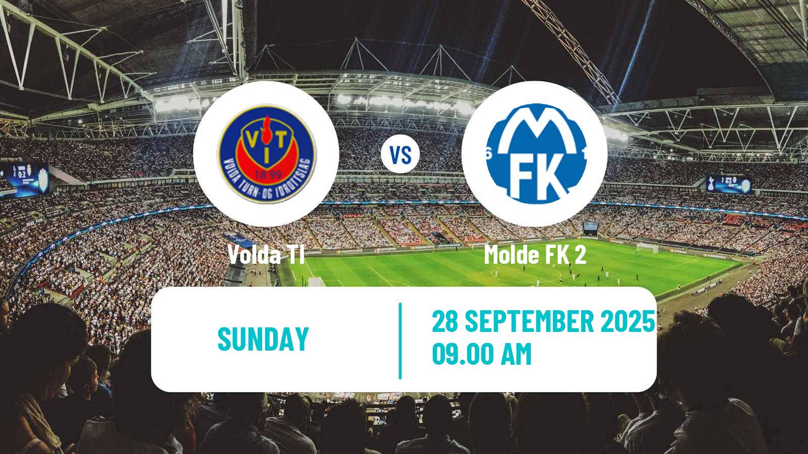 Soccer Norwegian Division 3 - Group 2 Volda - Molde 2