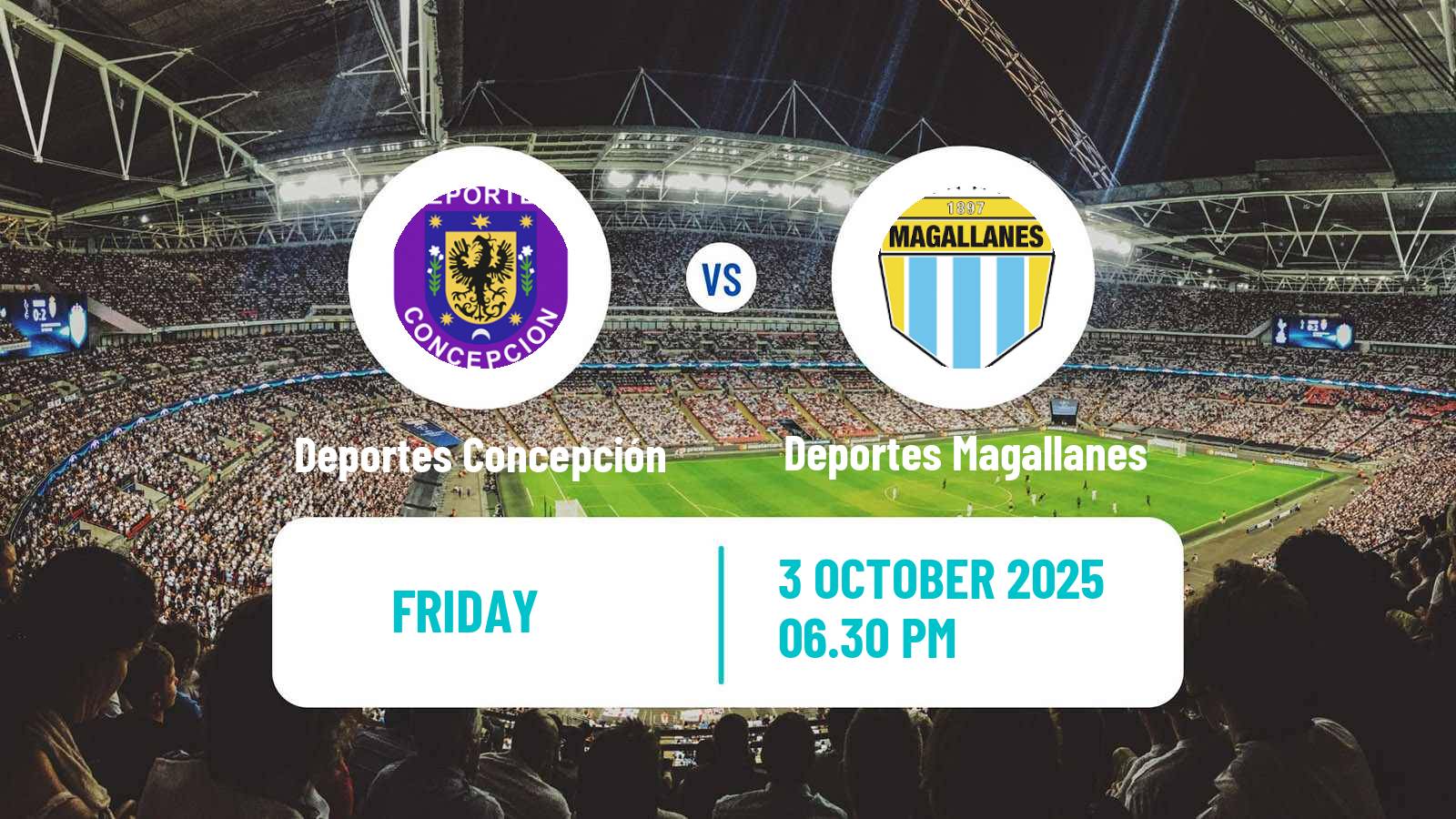 Soccer Chilean Primera B Deportes Concepción - Deportes Magallanes