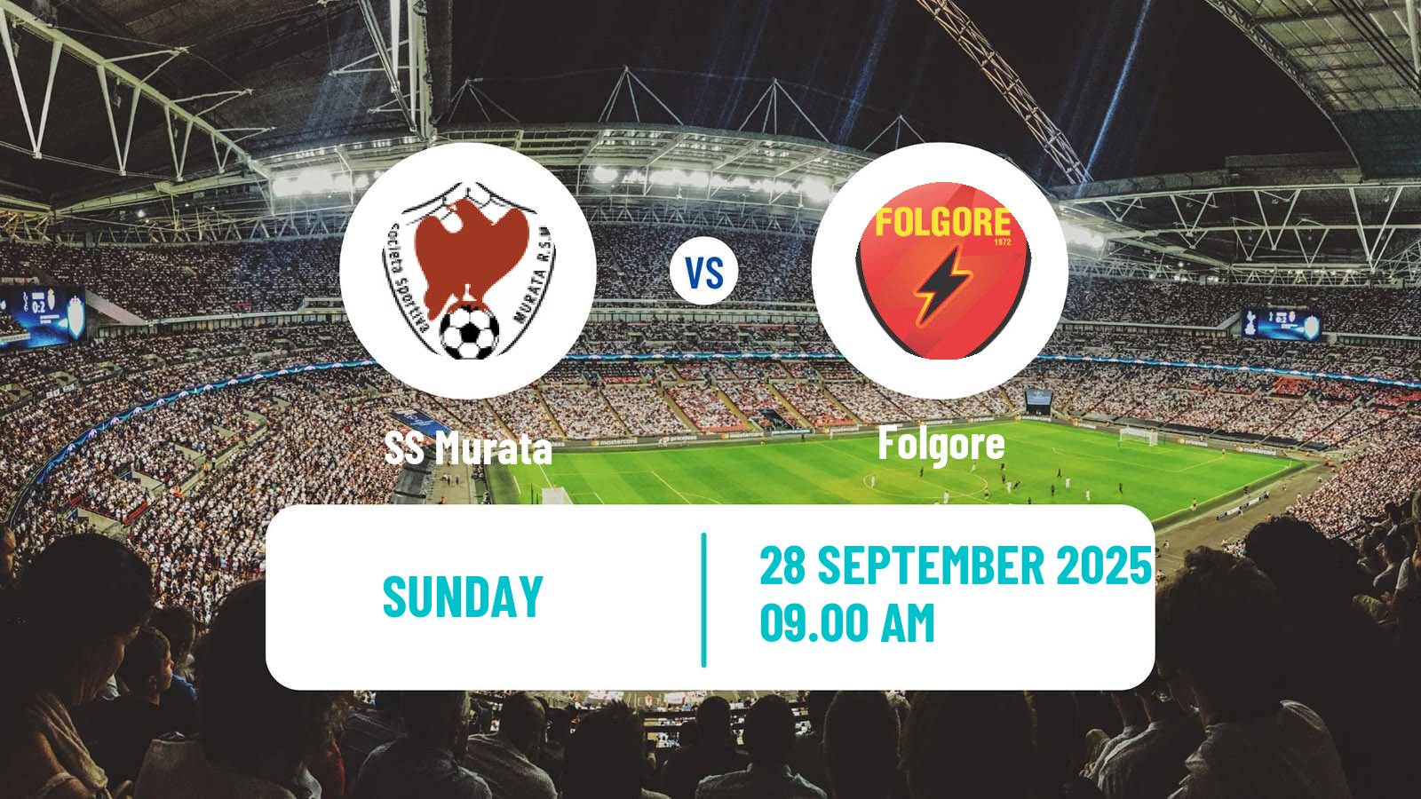 Soccer San Marino Campionato Sammarinese Murata - Folgore