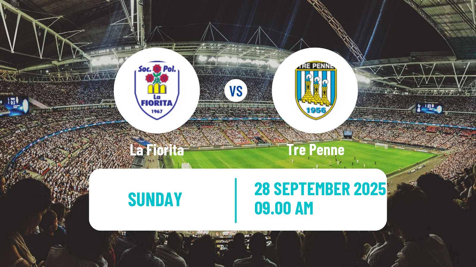 Soccer San Marino Campionato Sammarinese La Fiorita - Tre Penne