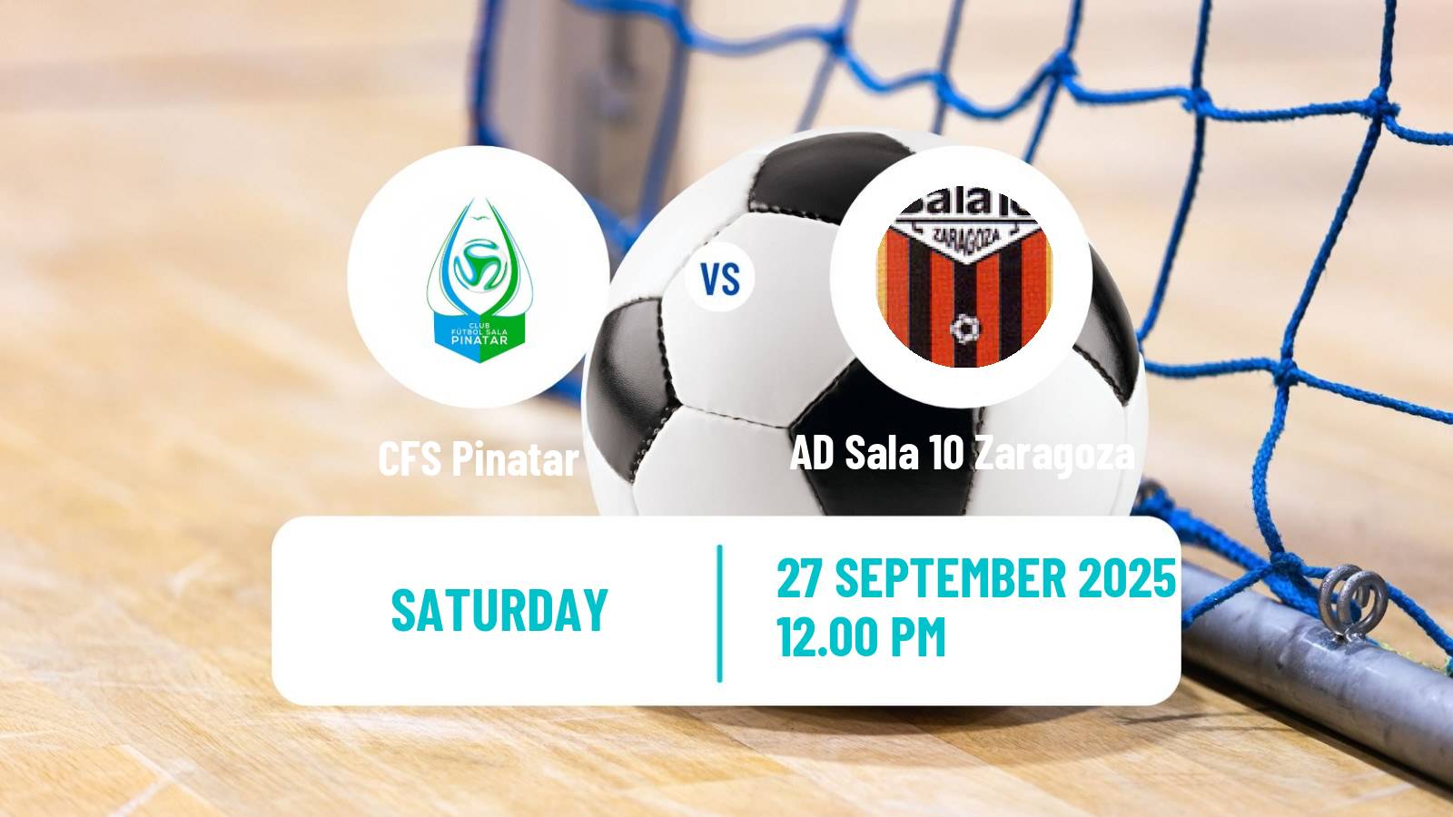 Futsal Spanish Segunda Division Futsal Pinatar - AD Sala 10 Zaragoza