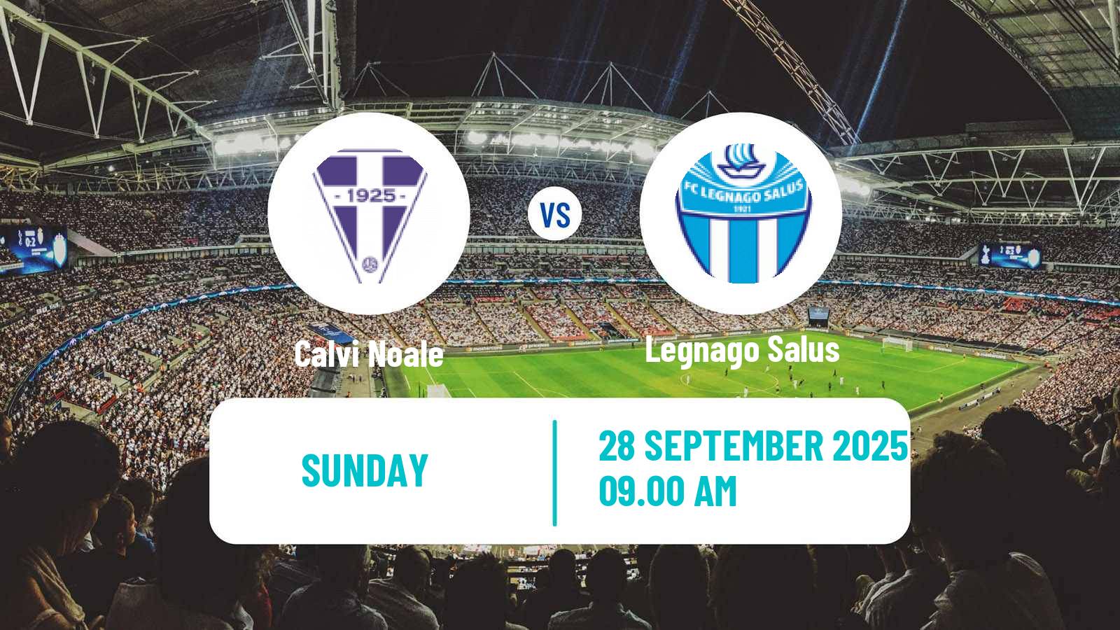 Soccer Italian Serie D - Group C Calvi Noale - Legnago Salus