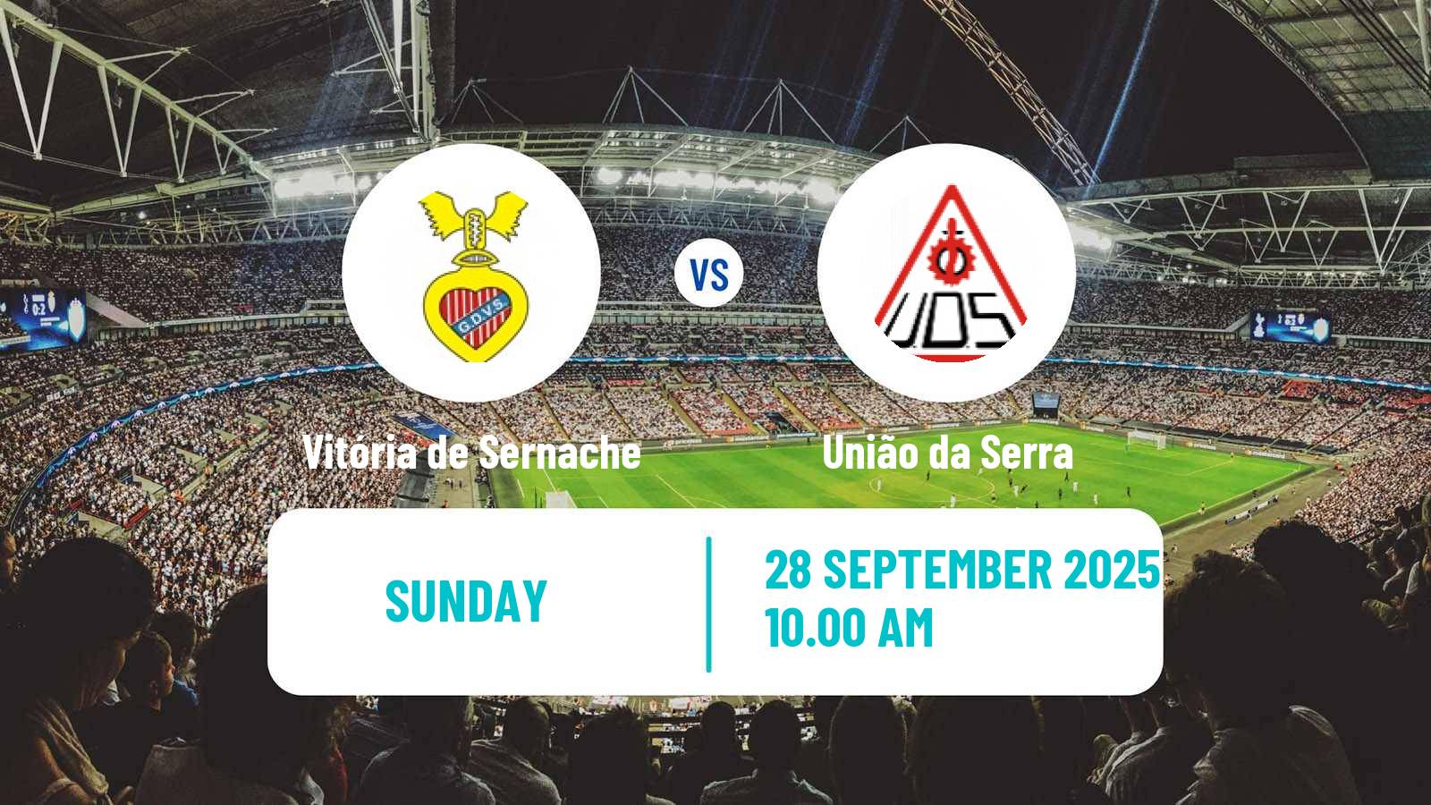 Soccer Campeonato de Portugal - Group C Vitória de Sernache - União da Serra