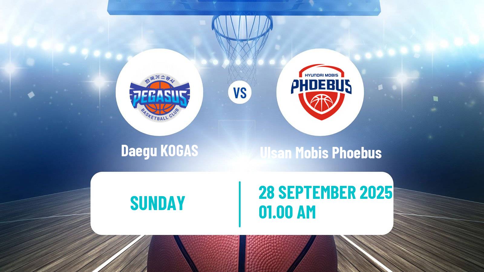 Basketball KBL Cup Daegu KOGAS - Ulsan Mobis Phoebus