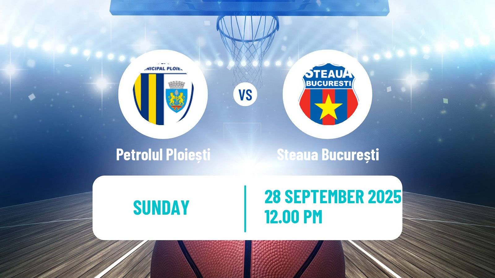 Basketball Romanian Cup Basketball Petrolul Ploiești - Steaua București
