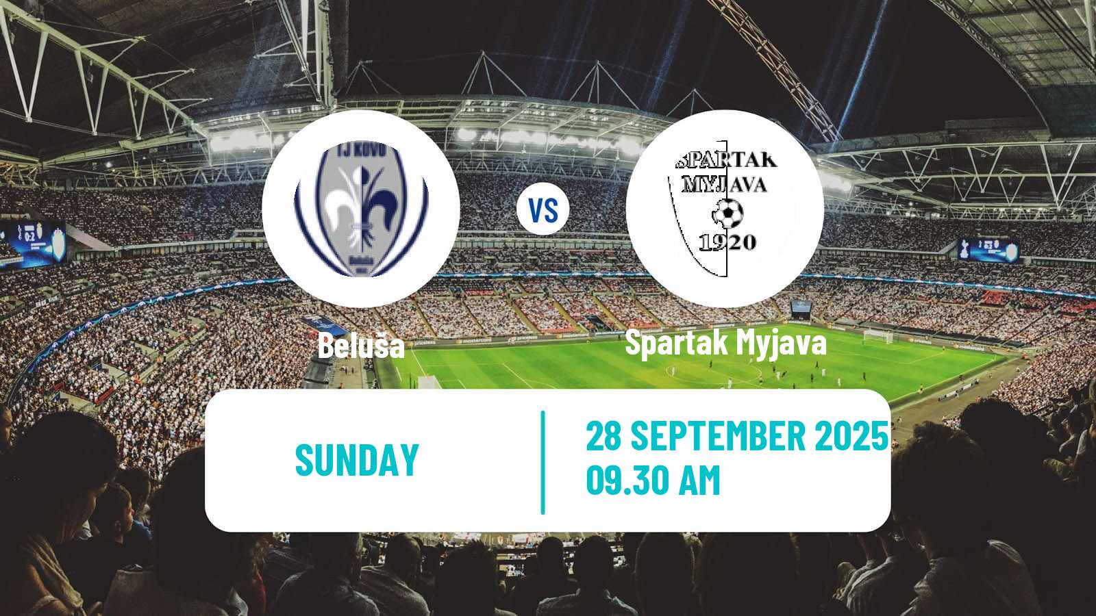 Soccer Slovak 3 Liga West Beluša - Spartak Myjava